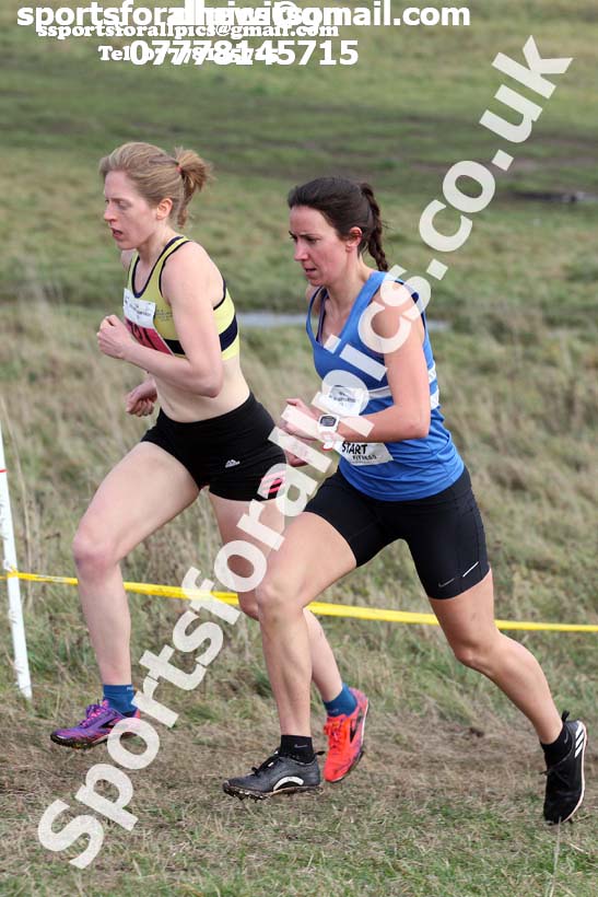 Senior womens North Eastern Cross Country, 2018 Northern Cross Country Champs., Wrekenton, Gateshead. Photo:  David T. Hewitson/Sports for All Pics